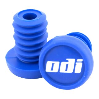 ODI Barends Plugs Stunt-Scooter / BMX Stahl / Titan Lenker Stopfen 1 paar (2St) Blau