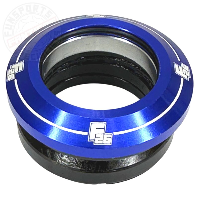 Fantic26 Stunt-Scooter / BMX Full Integrated Headset 1 1/8'' Blau