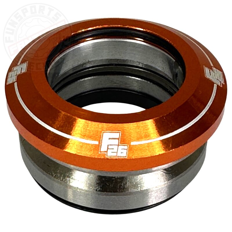 Fantic26 Stunt-Scooter / BMX Full Integrated Headset 1 1/8'' Orange