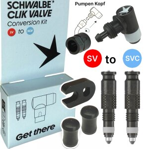 Schwalbe Fahrrad Clik Valve SCV System (SV)...