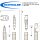 Schwalbe Fahrrad Clik Valve SCV System (DV) Dunlop Set (2St) + Adapter AV