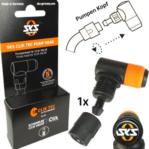 SKS Fahrrad Schlauch Clik Valve Klick Ventil SCV System...