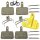 Shimano B05S ( B01S , B03S) Resine Fahrrad Scheibenbremsbeläge 2x paar + Bleedblock Blister