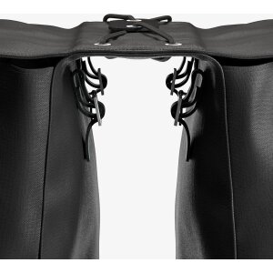 Brooks Doppel Fahrradtasche 30L Wasserabweisend & Robust Schwarz