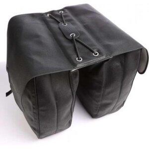 Brooks Doppel Fahrradtasche 30L Wasserabweisend & Robust Schwarz