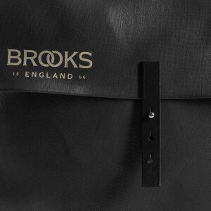 Brooks Doppel Fahrradtasche 30L Wasserabweisend & Robust Schwarz