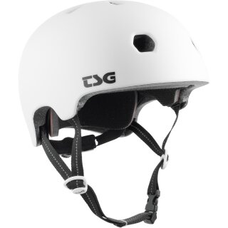 TSG Meta Solid Color Stunt Scooter Skate BMX Helm Weiß L/XL (58-60cm)