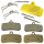 Shimano D03S Resin 4-Kolben Bremsbeläge XT/SLX/Saint/Zee 2 Paar+Block