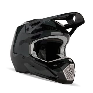 Fox V1 Bnkr Motorrad Motocross Helm Schwarz Camouflage