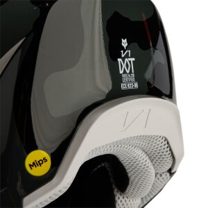 Fox V1 Bnkr Motorrad Motocross Helm Schwarz Camouflage