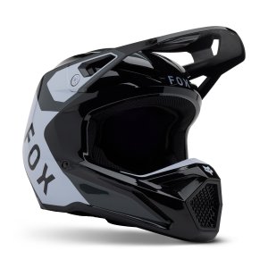 Fox V1 Lean Motorrad Motocross Helm Schwarz