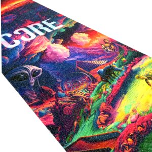 Core Stunt-Scooter Griptape Trippy Rainbow Alien