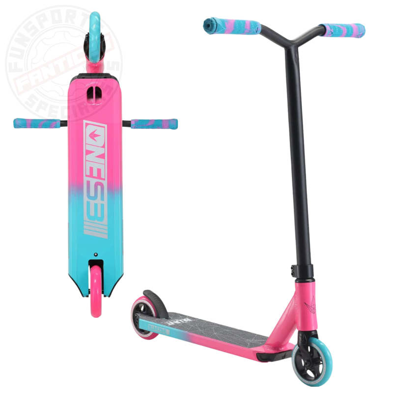 Blunt One S3 Complete Stunt-Scooter H=78cm Park Pink/Türkis