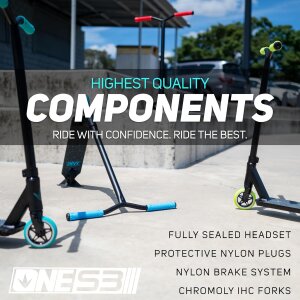 Blunt One S3 Complete Stunt-Scooter H=78cm Park Blau