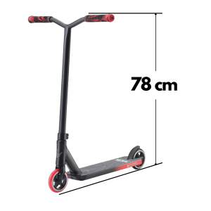 Blunt One S3 Complete Stunt-Scooter H=78cm Park Schwarz/Rot