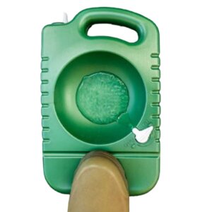 Porta Bowl Hunde Reise Napf Tragbarer Wasserspender Jäger Grün 4 Liter