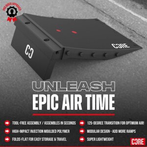Core Mini Kicker (Faltbar) Stunt Scooter Skate Bmx Rampe