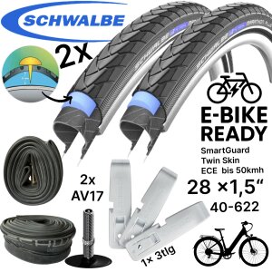 2x Schwalbe Marathon Plus 28" x 1,5" (40-622)...