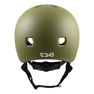 TSG Meta Helm Solid Color Satin matt Olive Grün JXXS/JXS (48-51cm)