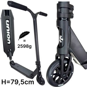 Union Aero S Stunt Scooter H=79,5cm 2,59kg Schwarz
