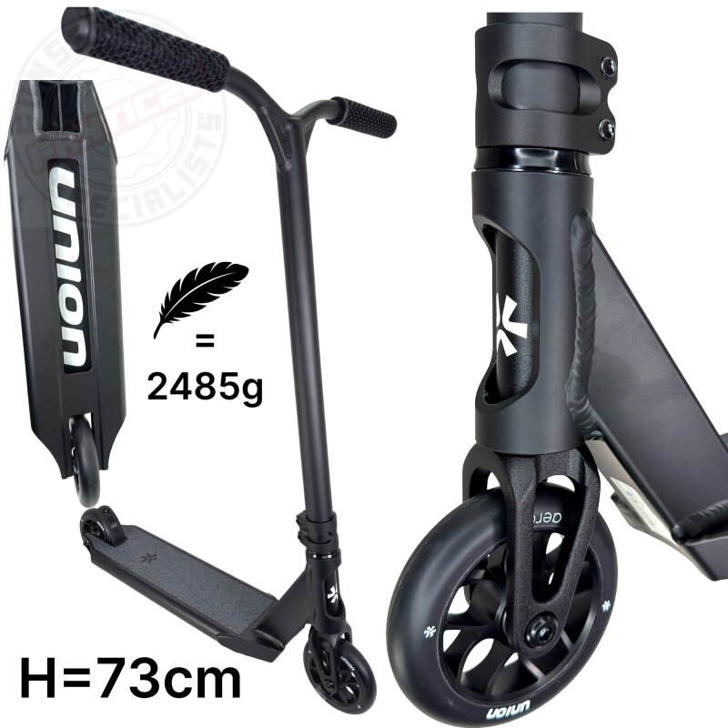 Union Aero XS Stunt Scooter H=73cm 2,48kg Schwarz