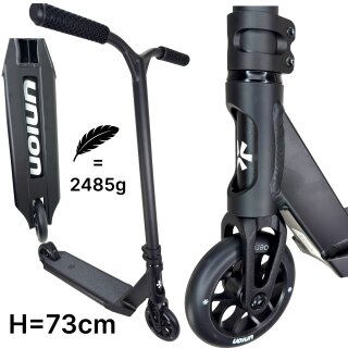 Union Aero XS Stunt Scooter H=73cm 2,48kg Schwarz