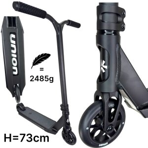 Union Aero XS Stunt Scooter H=73cm 2,48kg Schwarz
