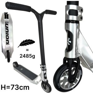Union Aero XS Stunt Scooter H=73cm 2,48kg Silber