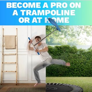 Trottinette Trampoline Indo XL – Deck Breveté, Hauteur 72 Cm, Guidon 360°, Poids 0,95 Kg, Avec Autocollant Fantic26