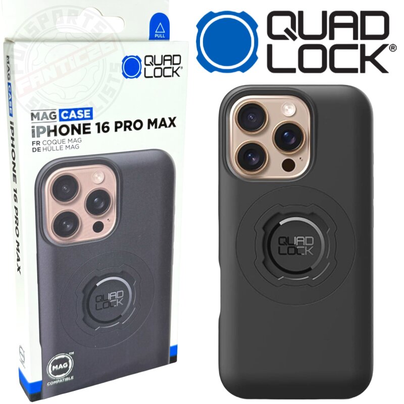 QUAD LOCK MAG Case Handy Schutz Hülle Halter passend für iPhone 16 Pro Max