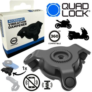 QUAD LOCK Vibration Dempener Motorrad Schwingungsdämpfer für Handyhalter