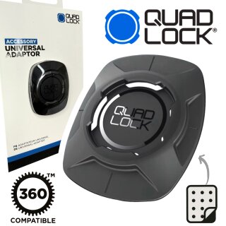 QUAD LOCK 360 Universal-Adapter V3 Handy Halter selbstklebender Rückseite