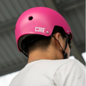 Core Basic Stunt-Scooter Skate Dirt Helm Pink