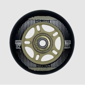 Supreme Rollers Venice Inliner Skate Rollen 76mm 82A Gold...