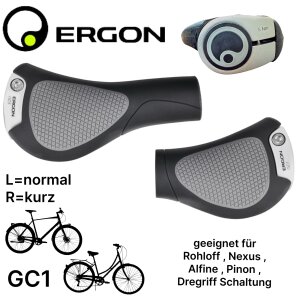 Ergon GC1 Rohloff / Nexus City Ergo Fahrrad komfort...