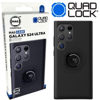 QUAD LOCK MAG Case Handy Schutz Hülle Halter passend für Galaxy S24 Ultra