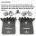 Shimano BP-L05A-RF Resin XT XTR 105 GRX Scheibenbremsbeläge ICE 2 Paar + Bleedblock