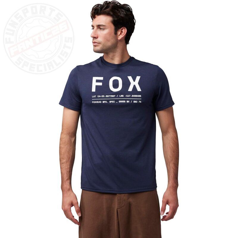 Fox Funktions-T-Shirt Non Stop Navy Blau S