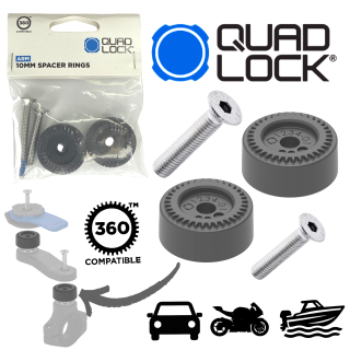 QUAD LOCK 360 Base Spacer 10mm Abstandshalter Erhöhung 2 Stück