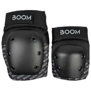 Boom Basic Double Knie- & Ellbogenschoner Schwarz XS