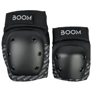 Boom Basic Double Knie- & Ellbogenschoner Schwarz XS