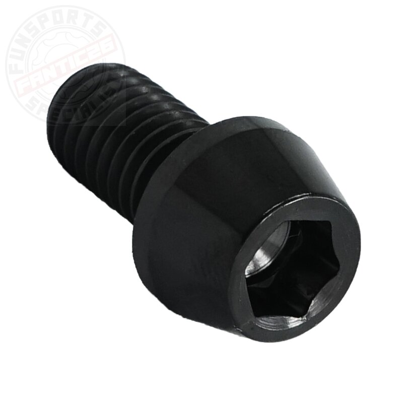 Titan M5x14 Schraube DIN 912 konisch schwarz