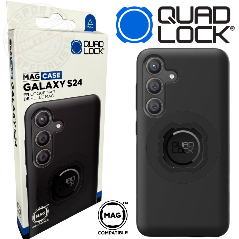 QUAD LOCK MAG Case Handy Schutz Hülle Halter passend für Galaxy S24