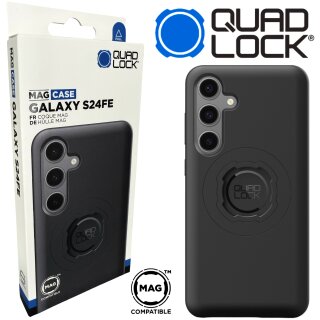 QUAD LOCK MAG Case Handy Schutz Hülle Halter passend für Galaxy S24FE