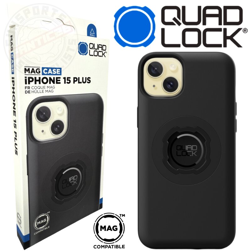 QUAD LOCK MAG Case Handy Schutz Hülle Halter passend für iPhone 15 Plus