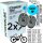 2x Schwalbe MTB Fahrrad Schlauch SCV 19 I 27,5" I 28" I 29" 2.4 Clik Valve Ventil 650B