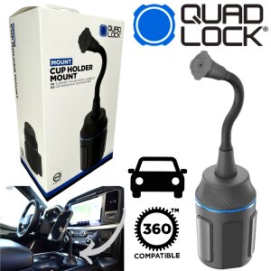 QUAD LOCK 360 Cup Holder Mount Auto Boot Wohnmobil...