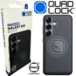 QUAD LOCK MAG Case Handy Schutz Hülle Halter passend für Galaxy S25