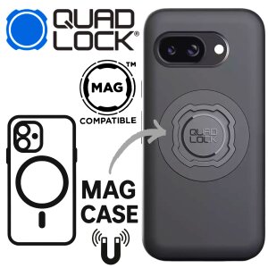 QUAD LOCK MAG Case Handy Schutz Hülle Halter passend für Google Pixel 9A