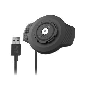 QUAD LOCK Wetterfest Wireless Motorrad ,Fahrrad Ebike Handy Lade Station USB